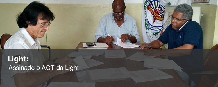 Assinado o ACT da Light